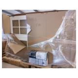 Skid Lot 60" x 80" French Patio Door & Ceiling