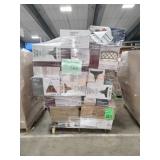 Skid Lot Assorted Light Fixtures and Ceiling Fans