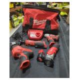 Milwaukee M12 4-Tool Combo Kit