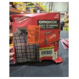Milwaukee Medium Grey Plaid Flannel