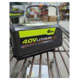 Ryobi 40v 6 ah battery