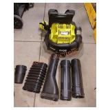 Ryobi 40v Backpack Blower, Tool Only , NO BATTERY