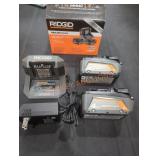 Ridgid 18V 4.0Ah Max Output Starter Kit
