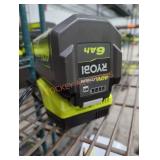 Ryobi 40v 6 ah battery and charger