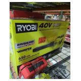 Ryobi 40v 650 cfm brushless blower kit