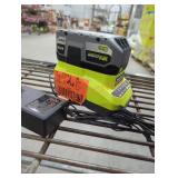 Ryobi 18v 6 ah battery and charger