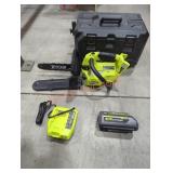 Ryobi 40V 12" Chainsaw Kit
