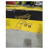 DeWalt rolling miter saw stand