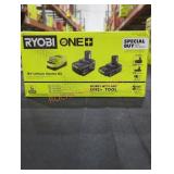 Ryobi 18V Lithium Starter Kit