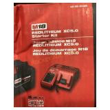 Milwaukee M18 redlithium XC5.0 starter kit
