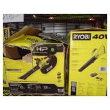 Ryobi Shelf Lot 5 Tools, Various Blowers,  Tool