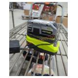 Ryobi 18v 4 ah battery and charger