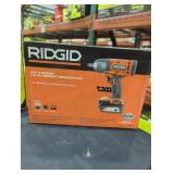 Ridgid 18v 3 speed 1/2" impact wrench kit