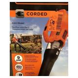 Black and Decker corded Axial blower 9 amp