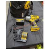 DeWalt 20v 1/2" 3 speed impact wrench kit
