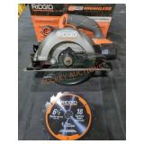 Ridgid Subcompact Brushless 6-1/2" Circular Saw