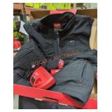 Milwaukee M12 heated axis vest kit XL black