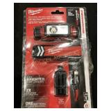 Milwaukee red lithium USB 600L hard hat headlamp