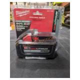 Milwaukee Red Lithium Battery 8ah