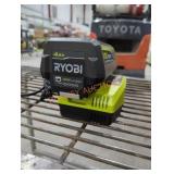 Ryobi 40v 4 ah battery and charger