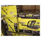 Ryobi Shelf Lot 9 Tools, Various Blowers ,Tool