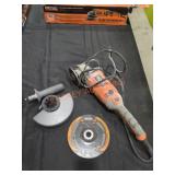 Ridgid 7" Twist Handle Angle Grinder