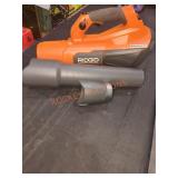 Ridgid 18v Blower, Tool Only, NO BATTERY OR