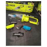 Ryobi 18v Hand Wet/Dry Vacuum with Accessories;