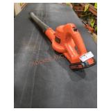 Black and Decker 20v Blower 1.5ah Battery Included