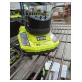 Ryobi 18v 4 ah battery and charger