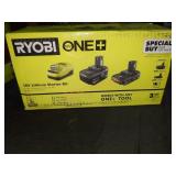 Ryobi 18v Lithium Starter Kit