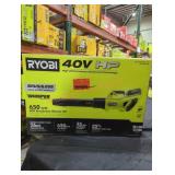 Ryobi 40v 650 cfm brushless blower kit