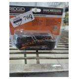 Ridgid 18v 2 ah battery