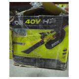 Ryobi 40v Brushless Jet Fan Blower/Vacuum Kit