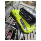 Ryobi 18v 4 ah battery and charger