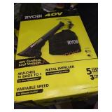 Ryobi 40v Leaf Vacuum Kit
