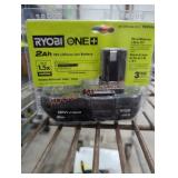 Ryobi 18v 2 ah battery