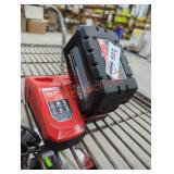 Milwaukee M18 12 ah battery and charger
