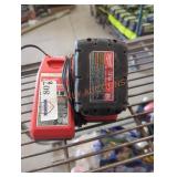 Milwaukee M18 2 ah battery and charger