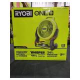 Ryobi 18v Hybrid 7.5" Fan