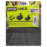Ryobi 18v Lithium Starter Kit 2ah & 4ah