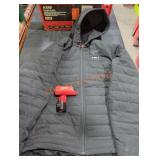 Milwaukee M12 Heated Hooded Jacket Kit, L Black