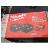 Milwaukee M18 red lithium starter kit