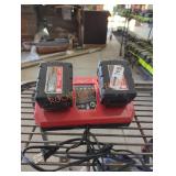 Milwaukee M18 5 ah batteries and charger