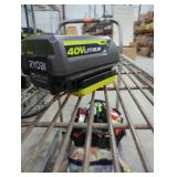 Ryobi 40v 4 ah battery and charger