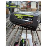 Ryobi 40v 4 ah battery