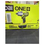Ryobi 18v 1/2" impact wrench kit