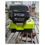 Ryobi 40v 4 ah battery and charger