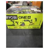 Ryobi 18v 6-TOOL Combo Kit Drill Driver, Impact