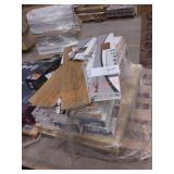 Skid Lot of Mixed Vinyl Plank & Hardwood